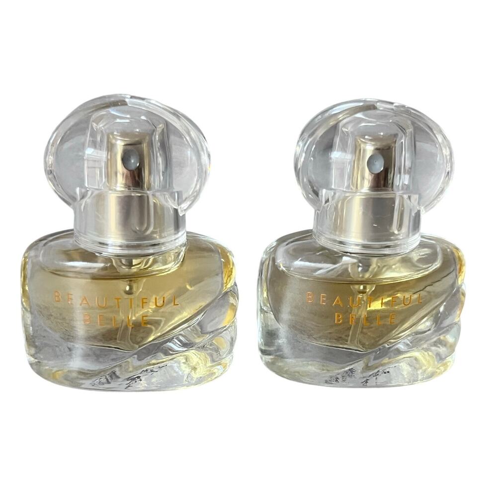 2x Estee Lauder BEAUTIFUL BELLE Eau de Parfum Travel Spray 0.14 oz/4ml ea